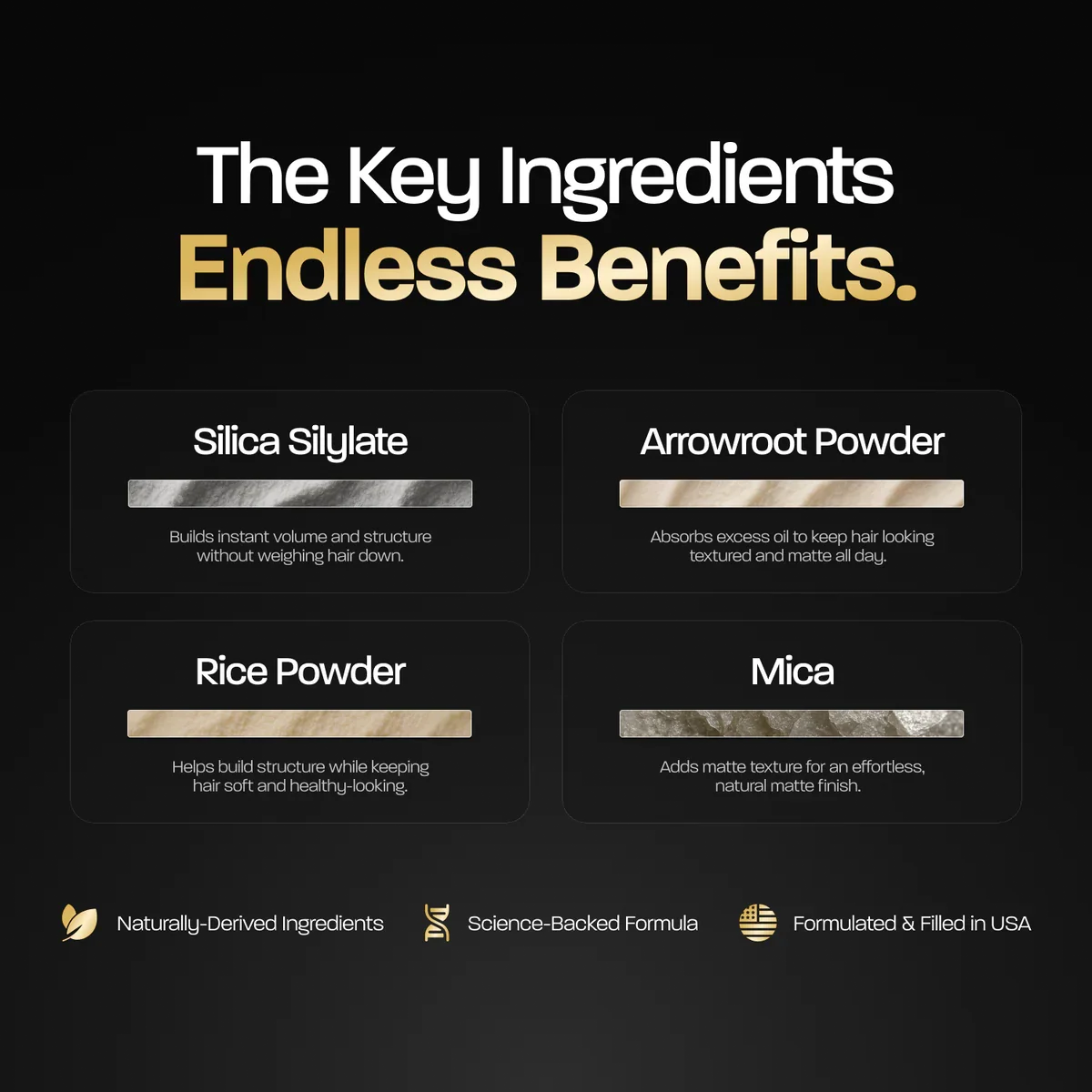 Texture Powder | Instant Volume | Natural Texture | Clean Matte Finish